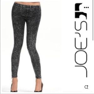 Joe's black mineral wash leggings